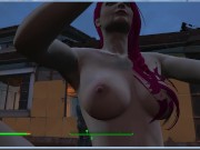 Sex on a chair at school. Prostitutes in Fallout 4 | Adult games 14/16
