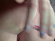 STUFFING PENS IN MY ASSHOLE 13/16