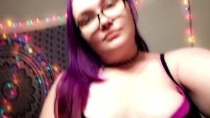 Big tiddy goth gf nip slip