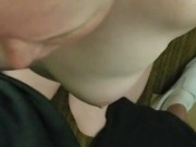 Pale 18 yo teen whore gets slapped by 42 yo husband. 10/16