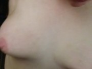 Pale 18 yo teen whore gets slapped by 42 yo husband. 11/16