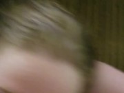 Pale 18 yo teen whore gets slapped by 42 yo husband. 5/16