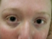 Pale 18 yo teen whore gets slapped by 42 yo husband. 9/16