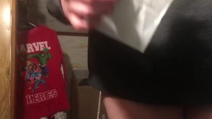 Milf 1st time wearing thong gifted from Amazon Wish List leads to anal