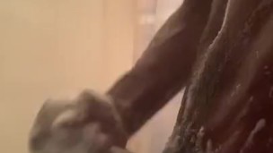 Stroking My Dick In The Shower