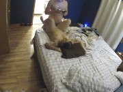 Home security footage of my husband fucking me raw 1/16
