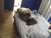 Home security footage of my husband fucking me raw 10/16