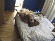 Home security footage of my husband fucking me raw 5/16