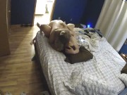 Home security footage of my husband fucking me raw 7/16