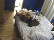 Home security footage of my husband fucking me raw 8/16