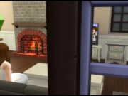 Girl peeing outdoors in public | sims 4 sex, Porno Game