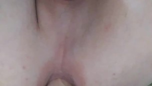 Just fucking off with a nice thick dildo