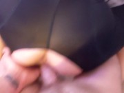 cant wait for her new boobs to heal, fucking her through corset 14/16