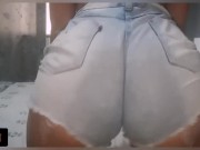 Morena da bunda grande com a buceta toda molhada (Lauren Cat) 5/16