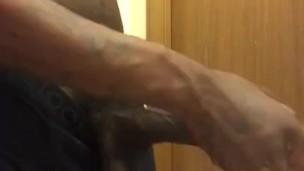Caught jerking off 