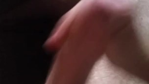 Foreskin and precum play (no cumshot)