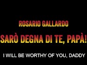 Sarò degno di te, patrigno! - Rosario Gallardo scopata  1/16