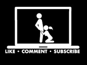 Hot Brunette watching stuck porn gets stuck herself 16/16