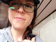 Releasing My Golden Nectar At The Bottom Of Some Creepy Stairs 11/16