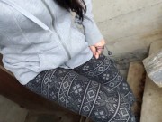 Releasing My Golden Nectar At The Bottom Of Some Creepy Stairs 12/16