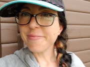 Releasing My Golden Nectar At The Bottom Of Some Creepy Stairs 16/16