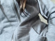 Releasing My Golden Nectar At The Bottom Of Some Creepy Stairs 9/16