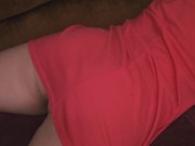 Practicing getting anal! Ass fingering going well... 1/16