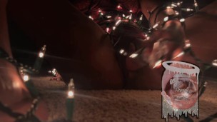 Horny Teen Squirting On Lights