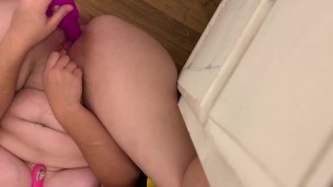Fucking my self while my fiancé is in the other room