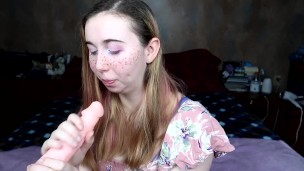 Elf Girl Gives You Her First Blowjob