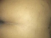 Fucking shorty from the back behind the car on the back streets Pine Bluff 1/16