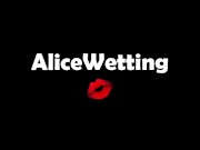 Alice - Pissing my bed, spraying the sheets and masturbating ;) 1/16