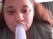 Deepthroat practice