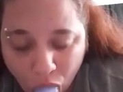 Deepthroat practice - Screenshot 15 of 16 - Tattoo Milf
