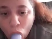 Deepthroat practice - Screenshot 3 of 16 - Pierced Nipples