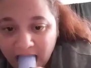 Deepthroat practice - Screenshot 5 of 16 - Tattoo Milf