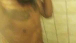 Step out the shower just now to show off some
