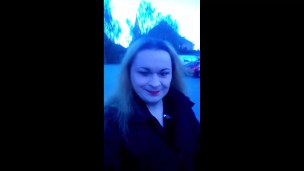 doris public outside walking part 1