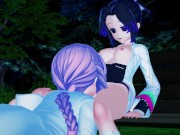 Demon Slayer Shinobu x Mitsuri Lesbian Hentai 4/16