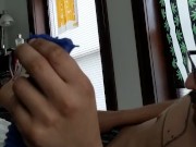 Horny in the Morning cum shot 6/16