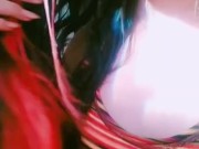 E-girl showing everything on Tik Tok 7/16