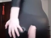 POV: Knockoff catgirl sucks you off and spanks herself just for you