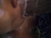 Sloppy Head Blowjob Deepthroat Milf Throatpie 15/16