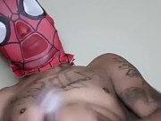 Masturbating in My Spider-Man Mask(Fan Request)