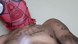 Masturbating in My Spider-Man Mask(Fan Request)
