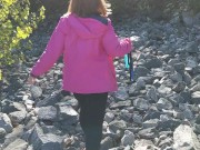 Public Park Cumshot While Strangers Watch! - Heather Kane 1/16