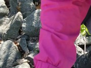 Public Park Cumshot While Strangers Watch! - Heather Kane 16/16