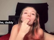 JOI cum in my mouth daddy 6/16