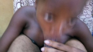 BBC Got Deepthroat And Jerk Off Cumload On Teen Ebony Milf In POV Throat Fuck - Mastermeat1