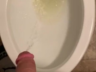 DRAIN MY BIG THICK COCK PISSING WITH MASSIVE CUMLOAD HUGE BALLS